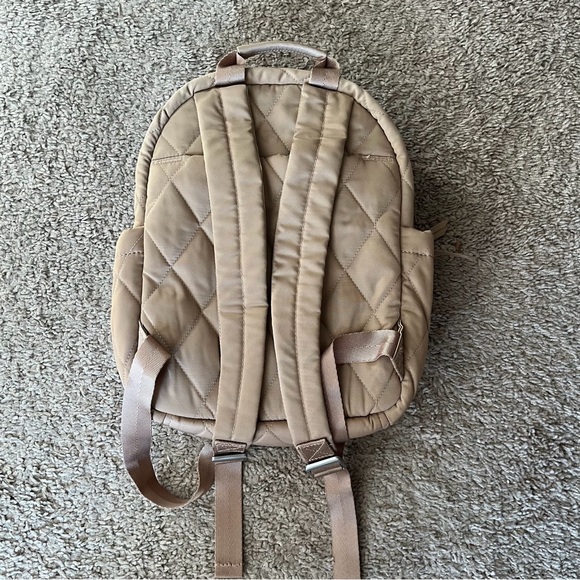 Vera Bradley Small Banbury Backpack | Tiger’s Eye | Polyester Twill - Picture 11 of 12